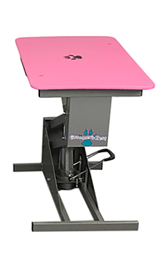 Does the Groomer's Best Table comes with arm to leash the dog?