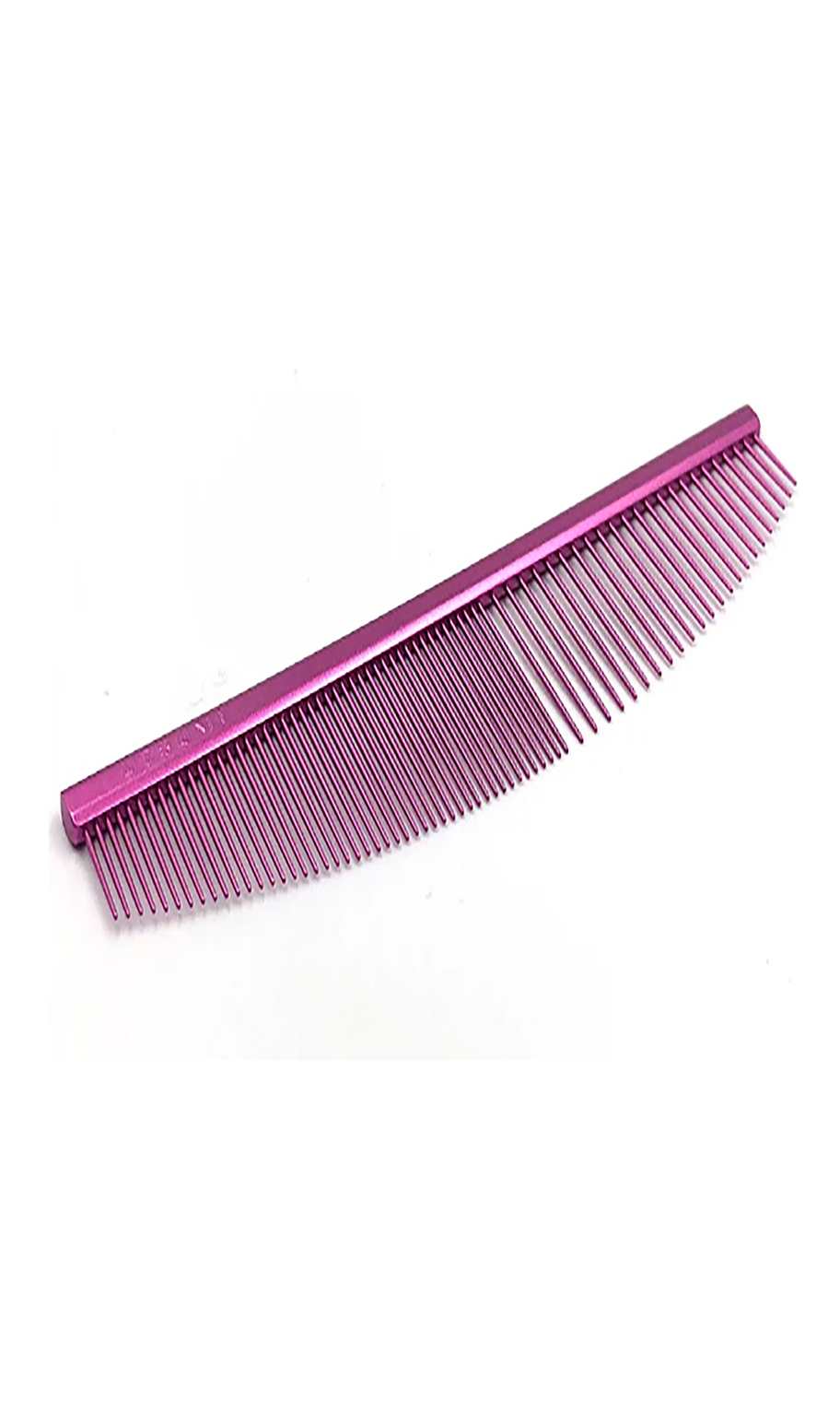 Is the pink color on the comb a coating on the comb, or it is the metal itself pink?