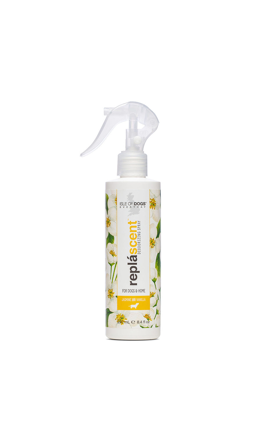 Isle of Dogs Jasmine + Vanilla Replascent Odor Spray, 8-oz. bottle Questions & Answers