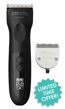 Groomer Essentials 5-in-1 Clipper with Extra Blade Questions & Answers